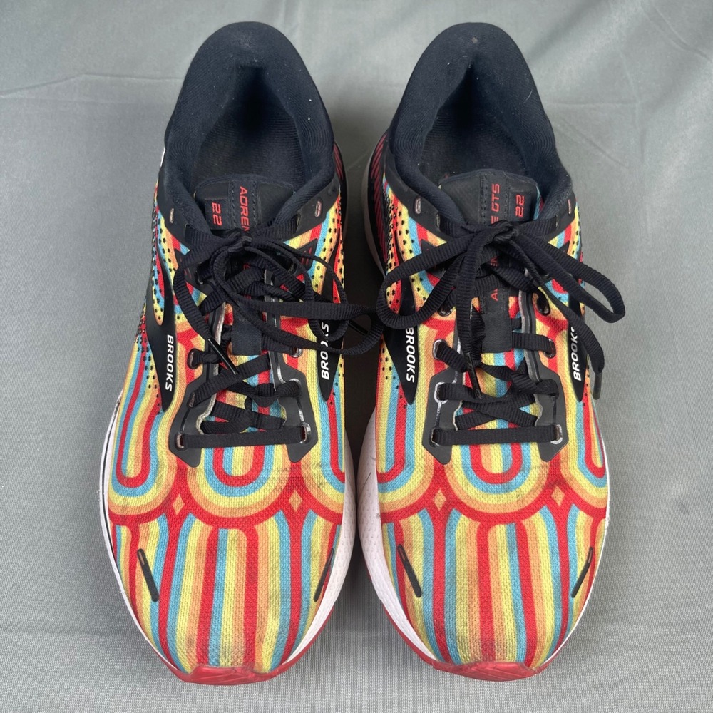 Brooks Adrenaline GTS 22 Disco Pack Running Shoes Men's 9 Multicolor 1103661D075